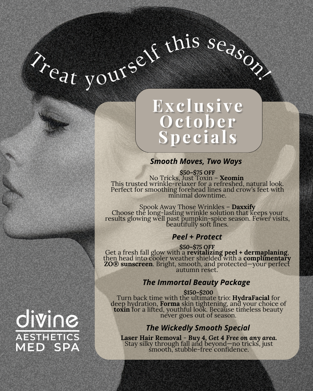 Peel, Protect, and Perfect: Peel, Dermaplaning, & FREE Sunscreen
