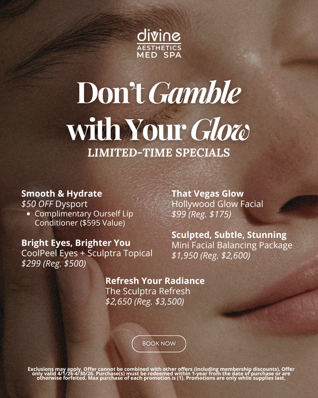$50 OFF Dysport & a FREE Ourself Lip Conditioner