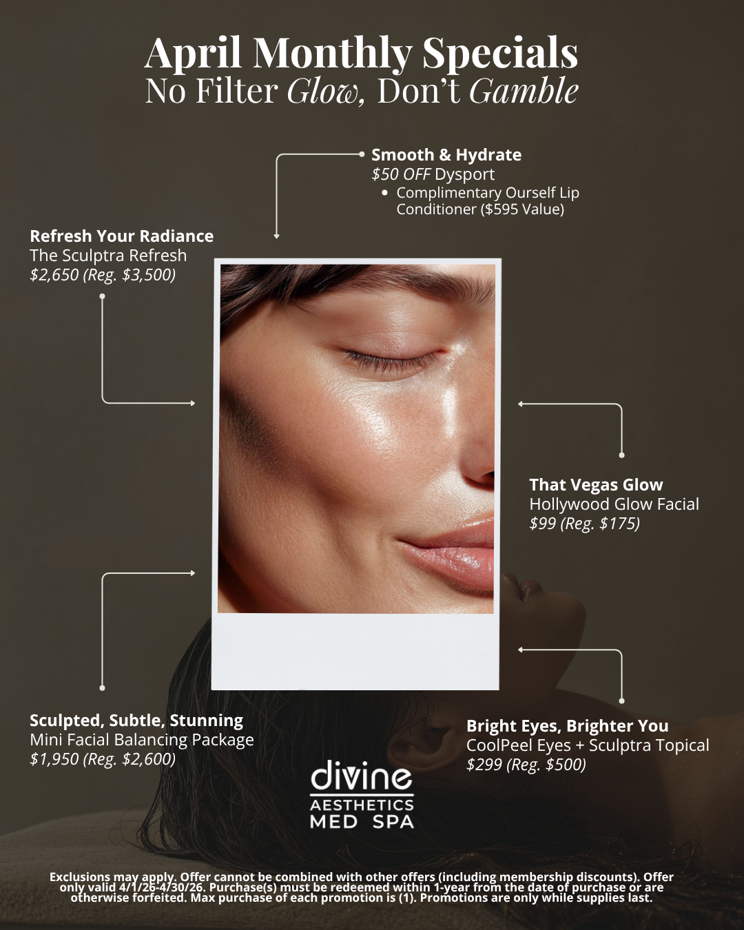 $99 Hollywood Glow Facial